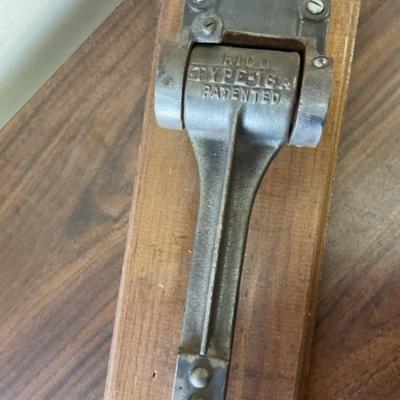 1930"s New York Subway Strap Hanger