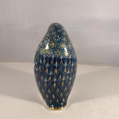 Royal Crown Derby English Bone China Penguin Porcelain Figurine