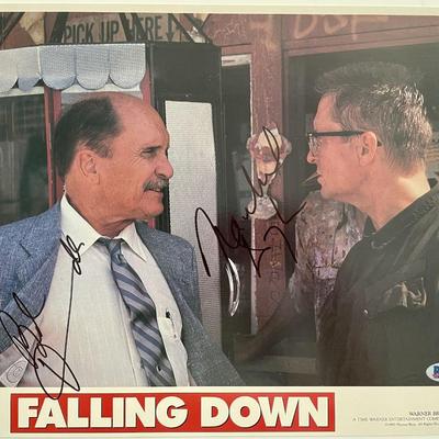 Falling Down signed promotional Photo- Beckett
