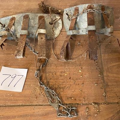 Vintage Calf Weaning Muzzles