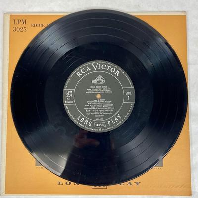 Eddie Fisher Sings Vintage Vinyl Record 10