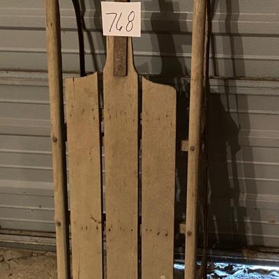 Vintage Sled