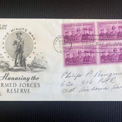 Philip Perugini signed first day cover