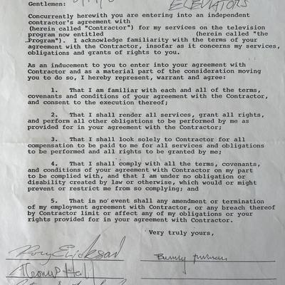 The 13th Floor Elevators signed contract 