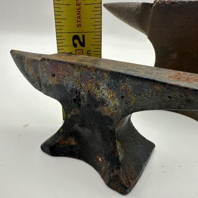 Silversmith Anvil Lot
