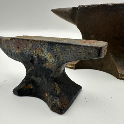Silversmith Anvil Lot