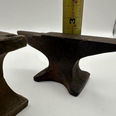 Silversmith Anvil Lot