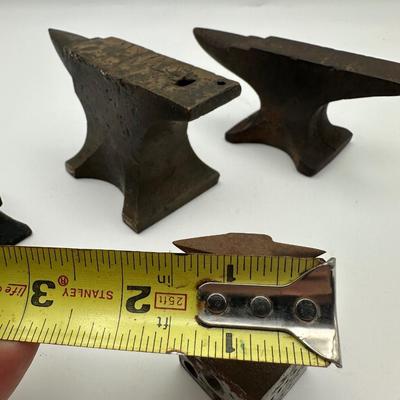 Silversmith Anvil Lot