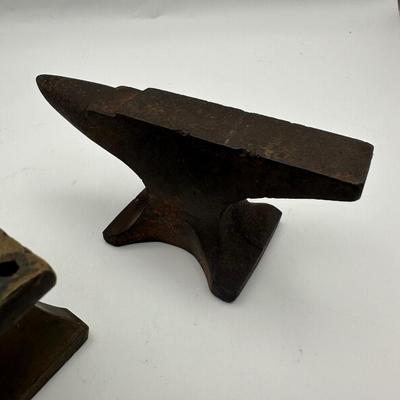 Silversmith Anvil Lot