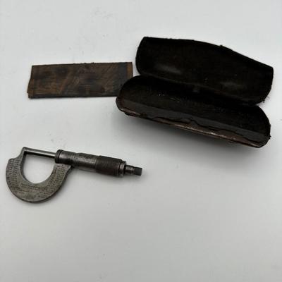 Vintage Starrett 0-1â€ Micrometer