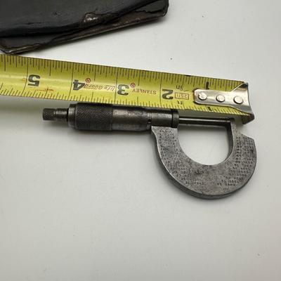 Vintage Starrett 0-1â€ Micrometer