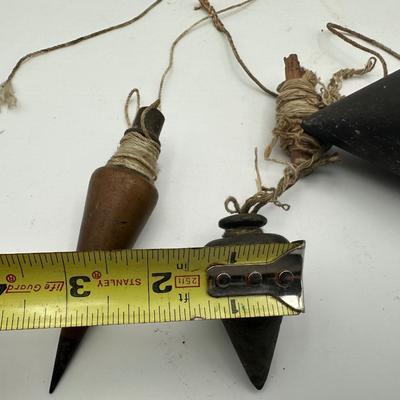 Vintage Plumb Bob Lot