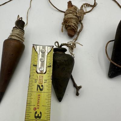 Vintage Plumb Bob Lot