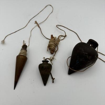 Vintage Plumb Bob Lot