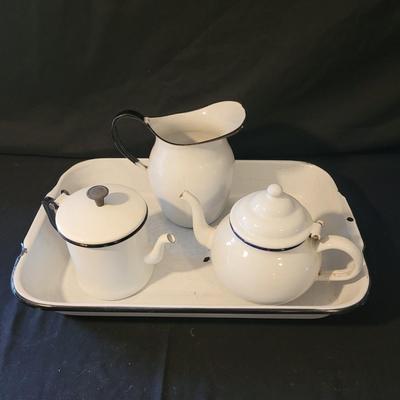 Enamelware Drink Serving Set (D-CE)