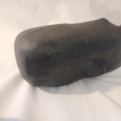 Cast Iron Sperm Whale and Small Ashtrays (D-CE)