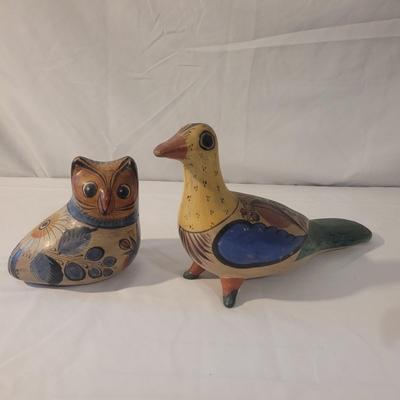 Mexican Clay Bird Statuettes (D-CE)