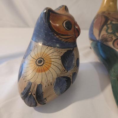 Mexican Clay Bird Statuettes (D-CE)