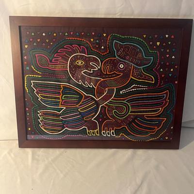 Central American Framed Folk Art and More (D-CE)