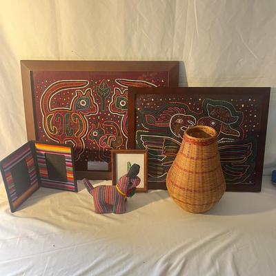 Central American Framed Folk Art and More (D-CE)