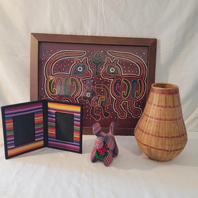 Central American Framed Folk Art and More (D-CE)