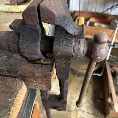 Blacksmith Post Vise (see description)