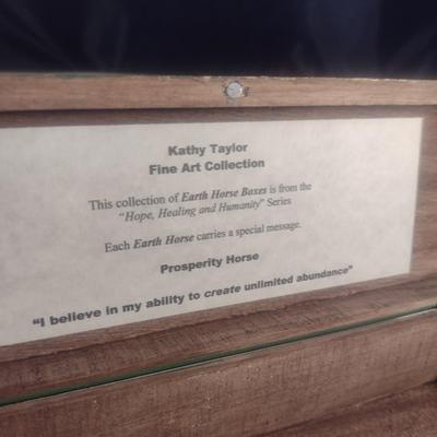 Kathy Taylor Prosperity Horse Art Collection Box from 'Hope, Healing, Humanity' Series