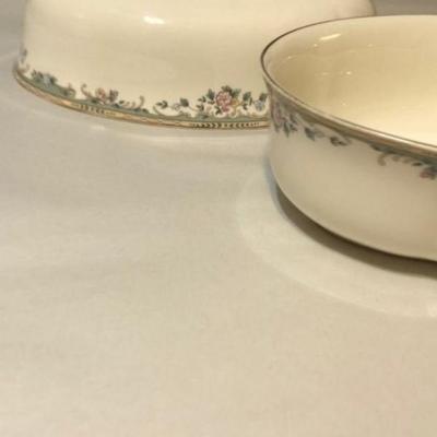 2 Spring Vista Lenox 10â€ Vegetable Dishes Never Used Condition A-1 Condition. No Reserve Bid & No Buyers Premium.
