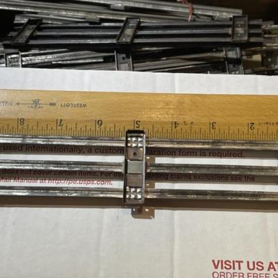 Vintage Lionel 3-Rail Tracks Lot of 72 Straight Track Preowned from an Estate as Pictured. (12" x 12" x 8" Boxed).