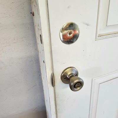 Six Panel Wooden Entry Door +Frame & Sill (G2-JS)