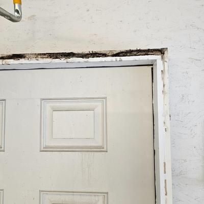 Six Panel Wooden Entry Door +Frame & Sill (G2-JS)