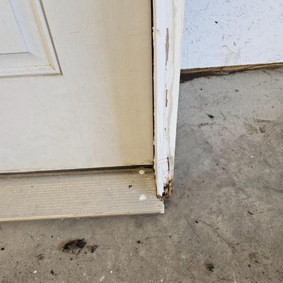 Six Panel Wooden Entry Door +Frame & Sill (G2-JS)