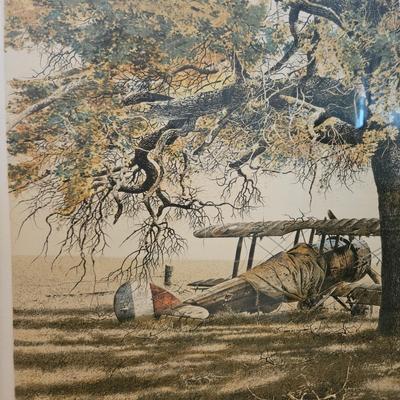 "Ancient Warrior" S&N Lithograph by Merv Corning (UD-DW)