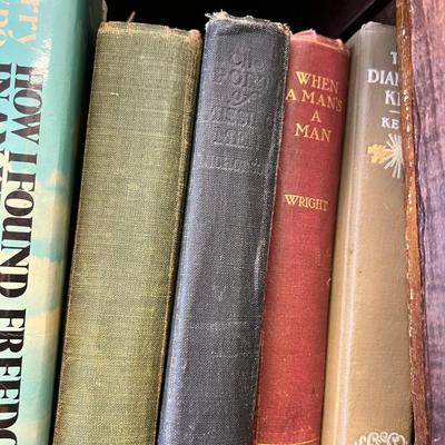 Vintage books, journals, colelctible notebooks
