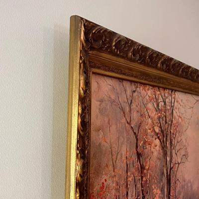 Large Print of Robert Wood's 'October Morn' (D-DZ)