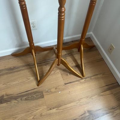 Trio of Wooden Coat Racks (UC-MG)