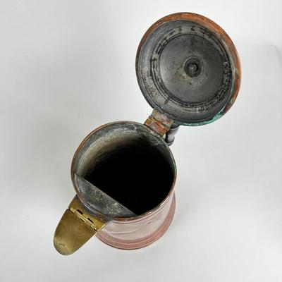 1109 Vintage Majestic Copper Coffee Server
