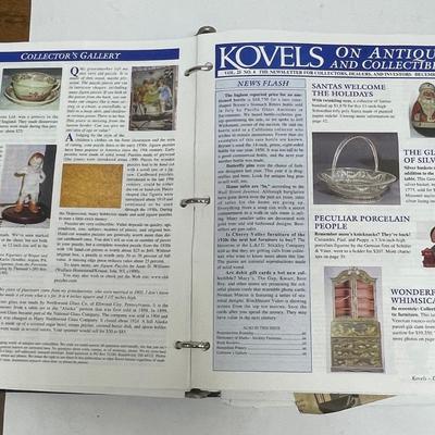 Collection of Kovels Antiques and Collectibles 1997 to 2004
