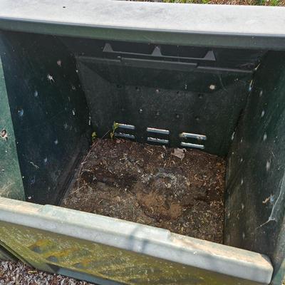 Trio of Rubbermaid Compost Bins (BY-DW)