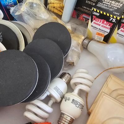 Lightbulbs, Twine, Sliders, Metal Shelf & More (G2-JS)