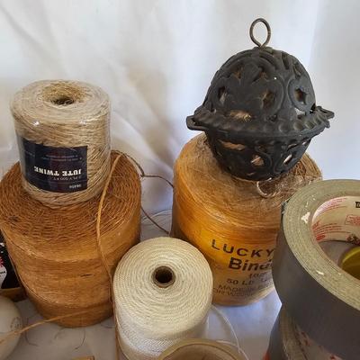 Lightbulbs, Twine, Sliders, Metal Shelf & More (G2-JS)