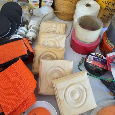 Lightbulbs, Twine, Sliders, Metal Shelf & More (G2-JS)