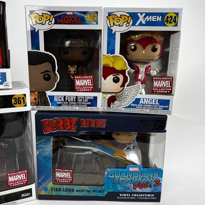 1125 Marvel Funko Pop Figurines Lot