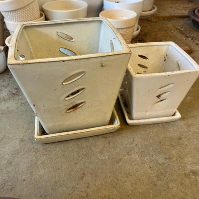 Large Selection of Ceramic Plant Pots (G2-MG)
