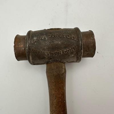 Vintage DANIELSON Hammer w/ Copper DANCO No. 1