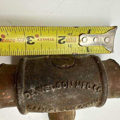 Vintage DANIELSON Hammer w/ Copper DANCO No. 1