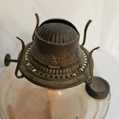 Six Vintage Hurricane Lamps (UD-DW)