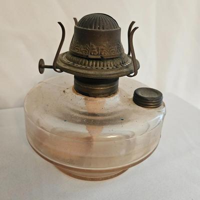 Six Vintage Hurricane Lamps (UD-DW)
