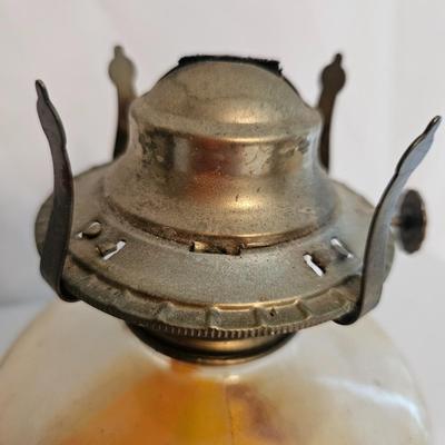 Six Vintage Hurricane Lamps (UD-DW)