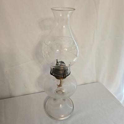 Six Vintage Hurricane Lamps (UD-DW)